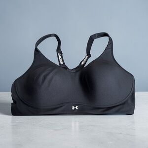 Under Armour Black Padded High-Impact Sports Bra (XL)